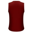 thumbnail image 4 of ZCFZJW Men's Muscle Cut Off Gym Workout Stringer Tank Tops Quick Dry Summer Sleeveless Athletic Tees Shirt Bodybuilding Fitness T-Shirts Red L, 4 of 6