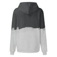 thumbnail image 4 of Oversized Sweatshirt for Women Long Sleeve Colorblock Print Sweatshirts Drawsting Hooded Pullover Hoodies with Pocket Clearance on Womens Sweatshirt, 4 of 4