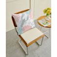 thumbnail image 4 of Waterproof Outdoor Throw Pillows with Inserts 18"x18" Set of 2, Teal Red Coastal Soft Decorative Pillowcases for Couch Bedroom, Summer Lobster Coral Nautical Pillow Covers for Sofa Living Room, 4 of 8