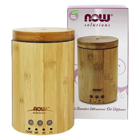 NOW Foods - Real Bamboo Ultrasonic Oil Diffuser