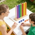 thumbnail image 4 of Klonfd Wooden Color Matching Stacking Puzzle Pattern Ring Stack For Adults Competitive Tabletop Brain Teaser Coordination Strategy Game, 4 of 6