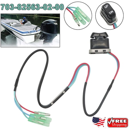 703-82563-02-00 Trim Tilt Switch Remote Control For Yamaha Engine Outboard Motor