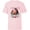 Soft Pink, variant on Disney Princess Moana Festive Cheer Holiday Standard - Short Sleeve T-Shirt for Kids – Customized-Black