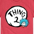 thumbnail image 3 of Dr. Seuss - Thing Two - Toddler And Youth Short Sleeve Graphic T-Shirt, 3 of 6
