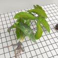thumbnail image 3 of 2 uds hojas verdes artificiales hojas de plantas artificiales plantas de hojas verdes tropicales con 44cm de alto Fo, 3 of 5