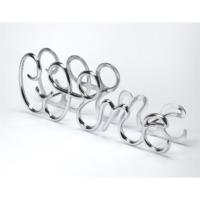 Butler Specialty Hors D'oeuvres Wine Rack in Silver