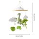 thumbnail image 3 of Fiudx Móvil de Cuna con Cuentas de Madera, Suave Juguete de Dinosaurio de Fieltro, Diseño de Hojas Verdes En Forma de Nube 3D, Decoración para Habitación Infantil, Regalo para Baby Shower, Tamaño 18, 3 of 7