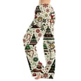 thumbnail image 2 of Women's Comfy Christmas Pajama Long Pants Casual Pj Bottoms for Women Drawstring Lounge Pants Comfy Baggy Sleepwear Fall Winter Home Wear, 2 of 6