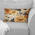 thumbnail image 2 of Designart "Fall Floral Cottage" Floral Printed Throw Pillow, 2 of 5