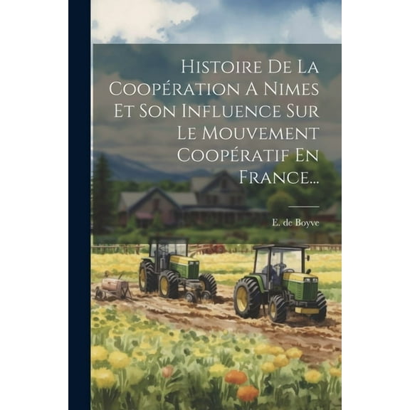 Histoire De La Coopération A Nimes Et Son Influence Sur Le Mouvement Coopératif En France... (Paperback)