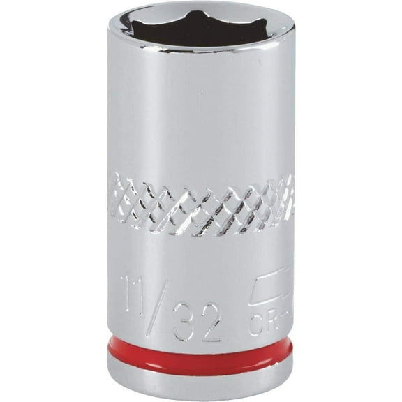 DIB Tool Imports - 11/32" 1/4 Drive Socket