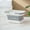 Small Gray, variant on Collapsible Handled Laundry Basket Ellipse Oval Tub- Portable Washing Tub Space Saving Laundry Containers Home Organizer Basket