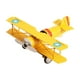 thumbnail image 1 of Modelo de avión de hierro, modelo de helicóptero, accesorio fotográfico, juguete educativo único y portátil. Amarillo, 1 of 9