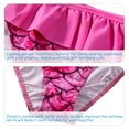 thumbnail image 7 of 2-10Y Girls Long Sleeve Rash Guard UPF50+ Swimsuit Mermaid Ruffles Two Pieces Bikini Set, 7 of 7