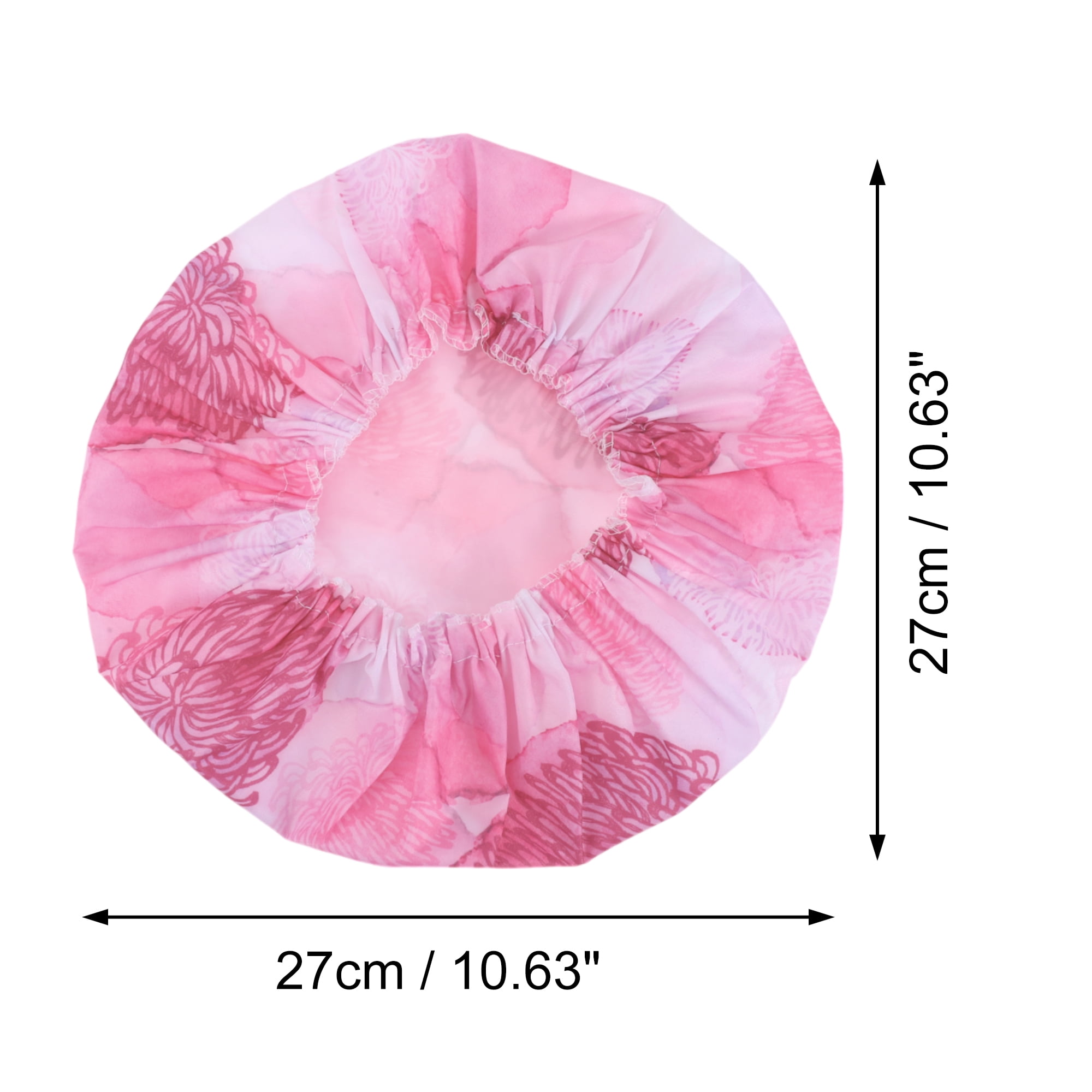 Unique Bargains Reusable Shower Cap 1 Pc Red
