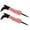 Red, variant on Halloween Witch Legs Stakes with LED Lights, 2Pcs Striped Witch Leg Yard Decorations with High Heels for Outdoor Garden Lawn and Patio Spooky Decor, 1Pack Black