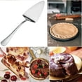 thumbnail image 3 of Holzlrgus 11.41" Pie Server, Stainless Steel Cake Servers, Cake Pizza Cutter Tart Dessert Pie Server for Party, Silver, 3 of 6