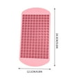 thumbnail image 3 of Silicone Mini Trays, 160 Small Molds Easy Release Crushed for Chilling Whiskey Cocktail, BPA Free Flexible Stackable and Durable Soft Mold Storage Containers, Pink, 3 of 5