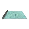 thumbnail image 2 of Ahgly Company Indoor Rectangle Animal Light Blue Traditional Area Rugs, 7' x 10', 2 of 4