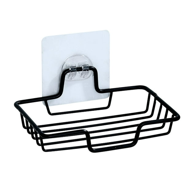 Organizador de baño para guardar jabón Diseño de acero inoxidable con drenaje Capacidad de carga 5 kg
