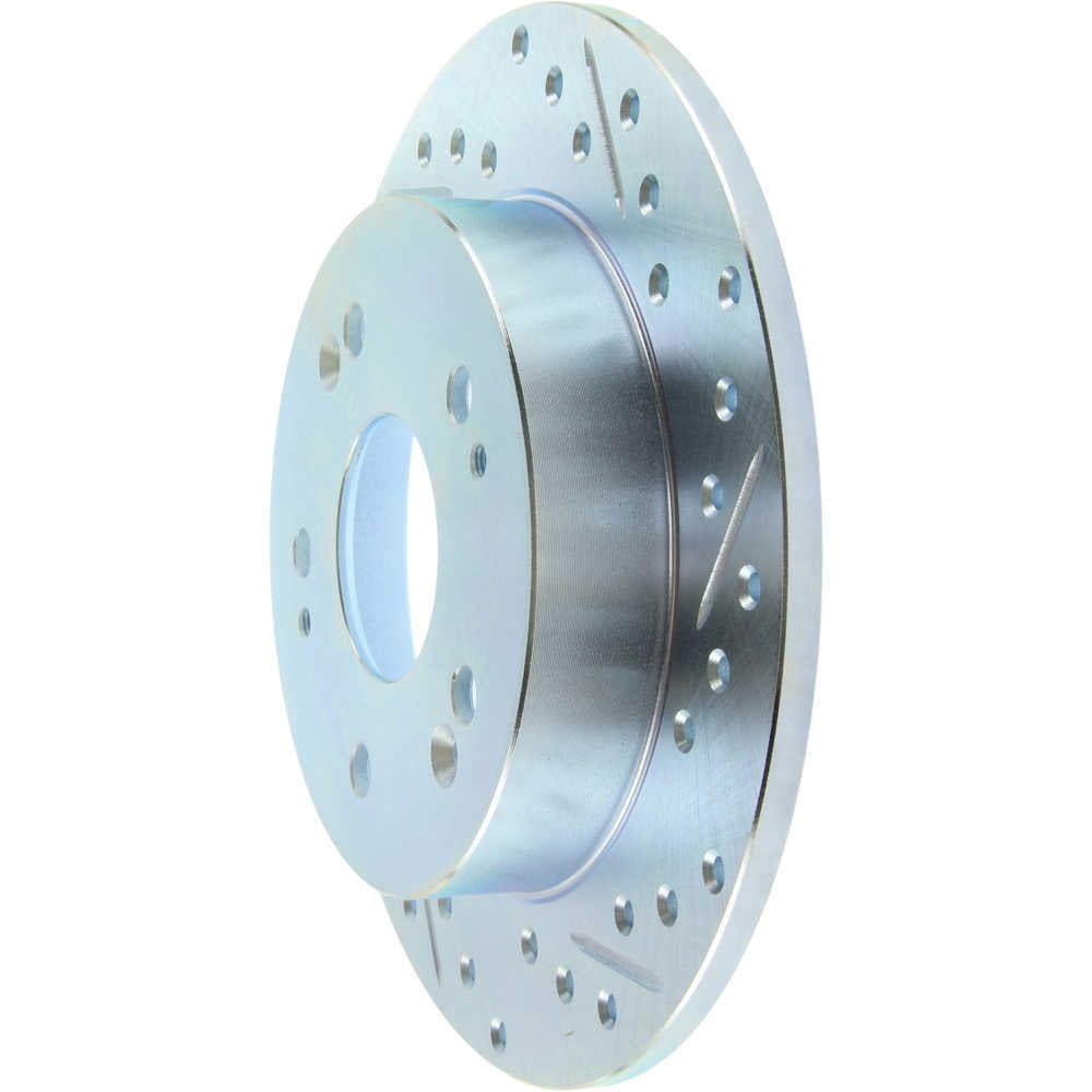StopTech Select Sport 06-15 Honda Civic Si Slotted and Drilled Right Left Rotor Fits select: 2006-2010,2012-2015 HONDA CIVIC EX
