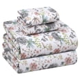 thumbnail image 1 of Juego de sábanas RUVANTI Queen 100% algodón percal floral, 1 of 7