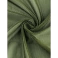 thumbnail image 6 of INSPIRE CHIC Women's Semi Sheer Tops Elegant 3/4 Sleeves Cardigan Bolero Shrug S Army Green, 6 of 7