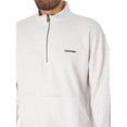 thumbnail image 4 of Calvin Klein Lounge Quarter Zip Sweatshirt, White, 4 of 6