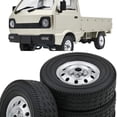thumbnail image 4 of 4 Piece Simulation Upgrade Rubber Tires 2.2 Inch Wheel Rim for Car, 4 of 6