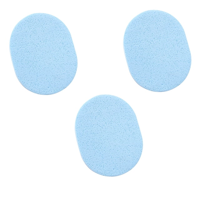 Facial Cleaning Sponges Oval Makeup Removal Cleaning Pad Powder Puff