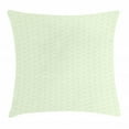 thumbnail image 1 of Fish Scale Throw Pillow Cushion Cover, The Fountain of the Stars on White Background Green Ornamental Arcs, Decorative Square Accent Pillow Case, 20 X 20 Inches, Apple Green and White, by Ambesonne, 1 of 2