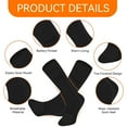thumbnail image 5 of COMOPIO Heated Socks for Men Women 4000mAh Rechargeable Electric Heating Socks Warm Winter Thermal Socks Electric Battery Socks Foot Warmer(3 Heating Settings Black), 5 of 8