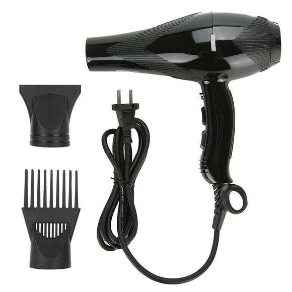 Secador de cabello, secador de cabello profesional 3000w Salon Secador de cabello termostático de iones negativos con potente viento y poco ruido inofensivo para el cabello y el cuero cabelludo