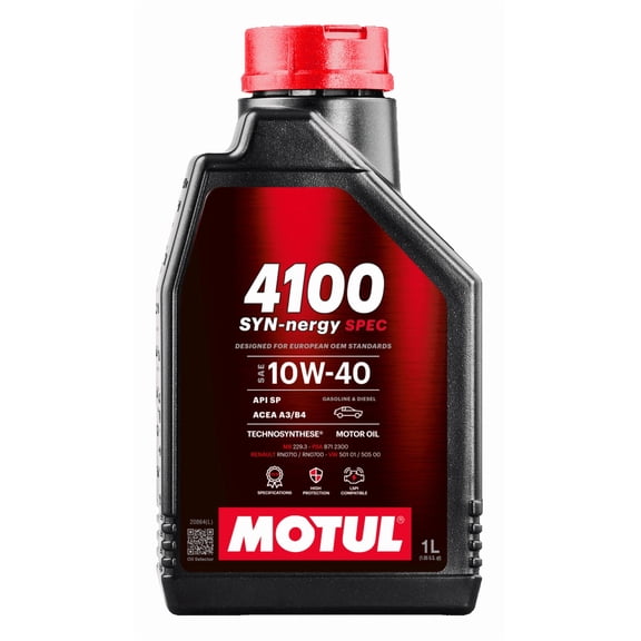 Motul 10W-40 Full Synthetic Motor Oil, 1 Liter