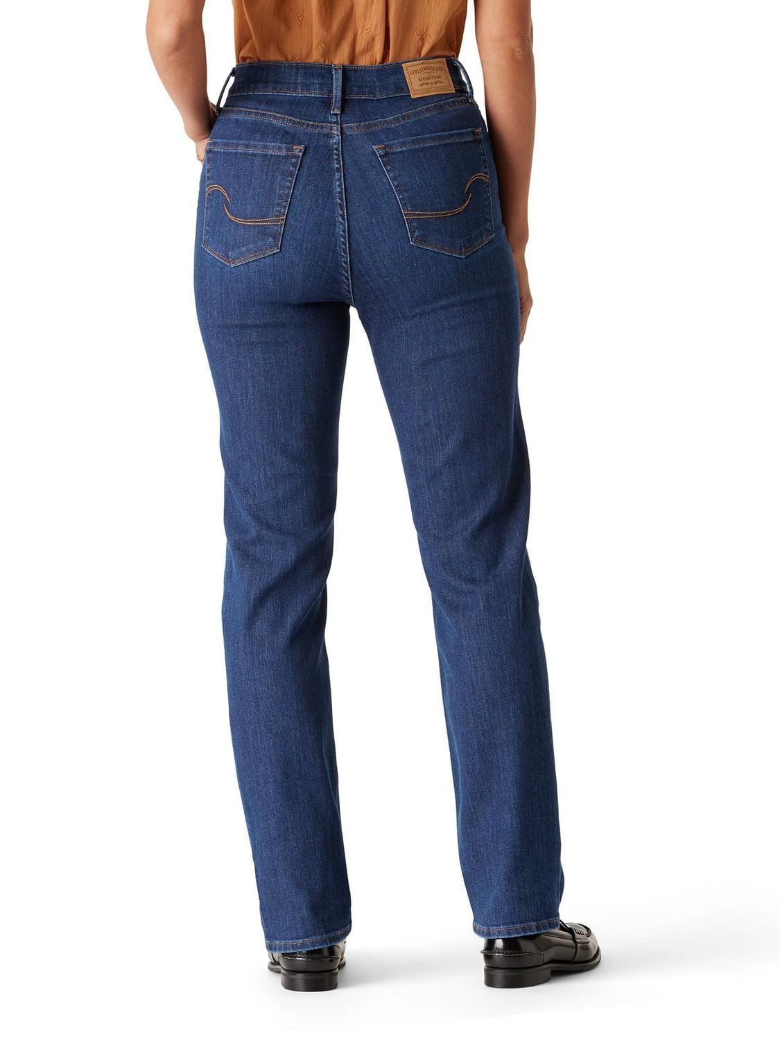 Levi Strauss Signature™ Women's High Rise Straight Jeans, Available sizes: 2 – 18