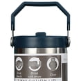 thumbnail image 1 of Vaso Frasco térmico de 900 ML a prueba de fugas con taza aislada con asa para automóvil doméstico (azul) Ndcxsfigh Libre de BPA, 1 of 9