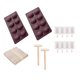thumbnail image 1 of Molde de de jabón de Molde de forma de huevo de día de Pascua DIY de silicona Estilo 02 Sunnimix Moldes para tartas de silicona con forma de corazón, 1 of 8