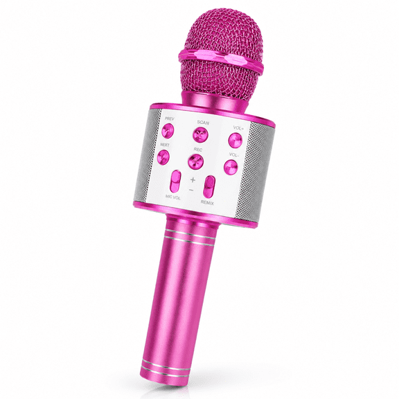 Kids Karaoke Microphone for Girl Toys: Christmas Birthday Gifts Ideas for 3 4 5 6 7 8 9 10 Year Old Girls