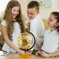 thumbnail image 2 of Costway Antique World Globe for Kids & Adults 5.5-Inch Desktop Rotating Globe for Home, 2 of 10
