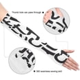 thumbnail image 3 of ALAZA Cute Alphabets UV Sun Protection Arm Sleeves UPF 50+ Compression Cooling Sleeve 1 Pair, 3 of 7
