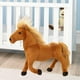 thumbnail image 1 of Caballo Decorativo de peluche Hugo Muñeco de peluche Marron oscuro, 1 of 7