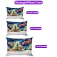 thumbnail image 3 of Merry Christmas and Happy New Year Santa Poodle Holiday Xmas Winter 2025 Pillowcase Double Sided Poodles Dog Lover Gifts Idea Pillow Case Covers - 00024, 3 of 3