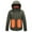 Olive Green, variant on Holloyiver Heated Jacket USB Intelligent Constant Temperature Heated Windproof Plus Size Coat For Men And Women Winter 4 Heated Jacket Coat for Outdoor Worker Skiing Fishing