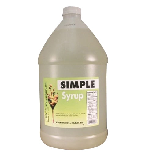 I.Rice & Company Ready To Use Syrup, 1 gal. Can 1 Each (Simple)
