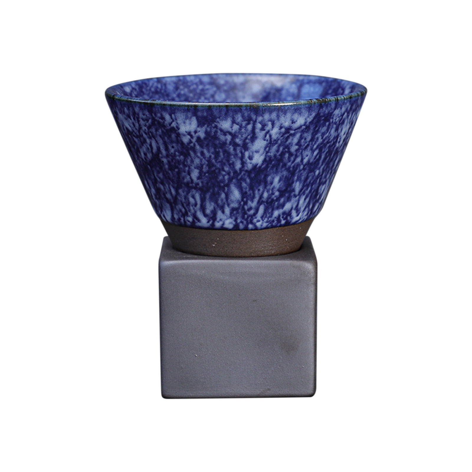 Ceramic Coffee Mug, Blue Mug For Coffee and Tea Portable – Laidrey
