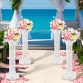 thumbnail image 4 of 4-Piece Heart-Shaped Roman Pillars, European Style Plastic Decorative Columns for Weddings, Parties, and Home Decor, 50kg Load Capacity, 4 of 11
