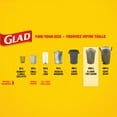 thumbnail image 3 of Glad Black Garbage Bags - Extra-Large 135 Litres -, 3 of 6