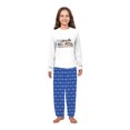 thumbnail image 4 of Cute Dog Hanukkah Matching Family Pajamas, Dog And Family Matching Pajamas, White And Blue, 2 Pieces, 4 of 7