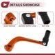 thumbnail image 3 of Palanca de cambio de motocicleta plegable para Honda CRF110F 2013-2018, pedal de aleación de aluminio, brazo de palanca de cambio, palanca naranja cabeza negra, 3 of 6
