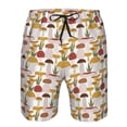 thumbnail image 3 of Goofa Mushroom Printed Mens Swim Trunks Summer Quick Dry Short Beach Swimwear Bathing Suits-3X-Large, 3 of 9